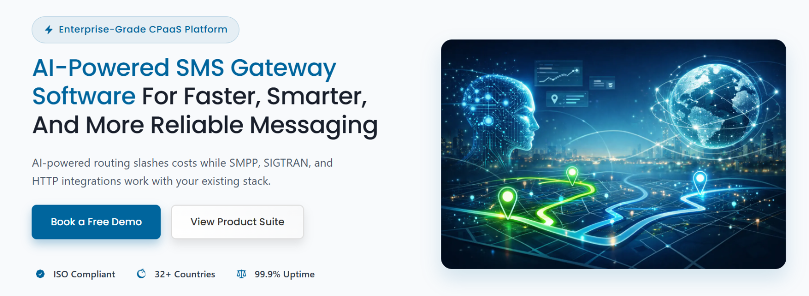 TeleOSS – Carrier-Grade SMS Gateway & CPaaS Software Provider screenshot – image 1