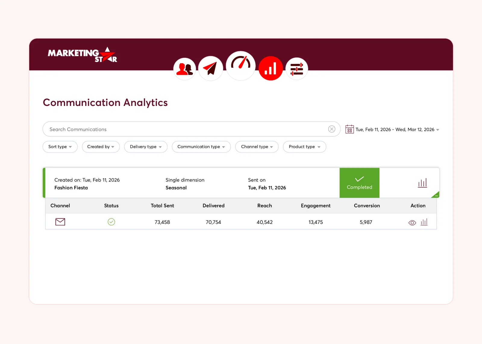 Marketing Star screenshot