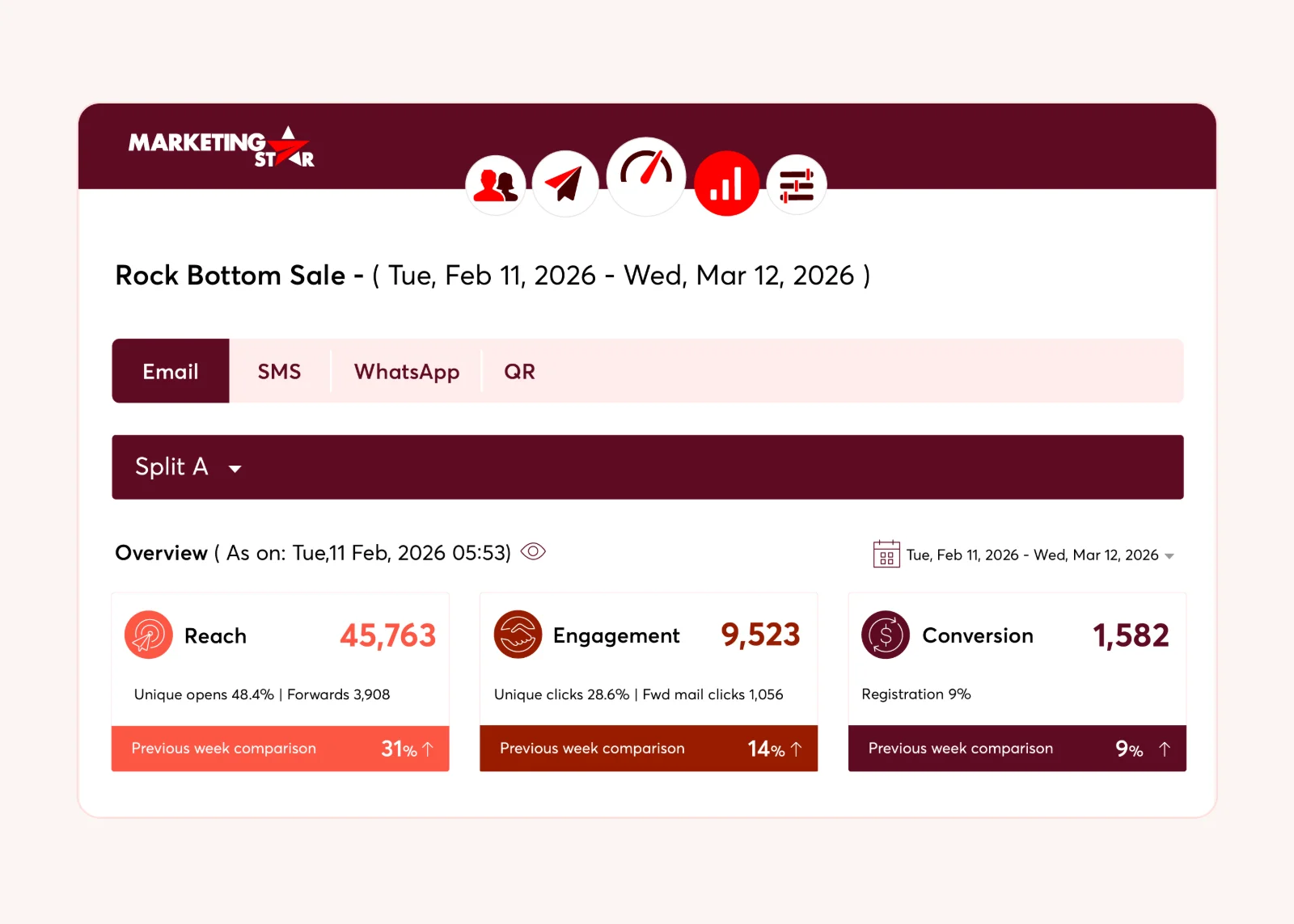 Marketing Star screenshot