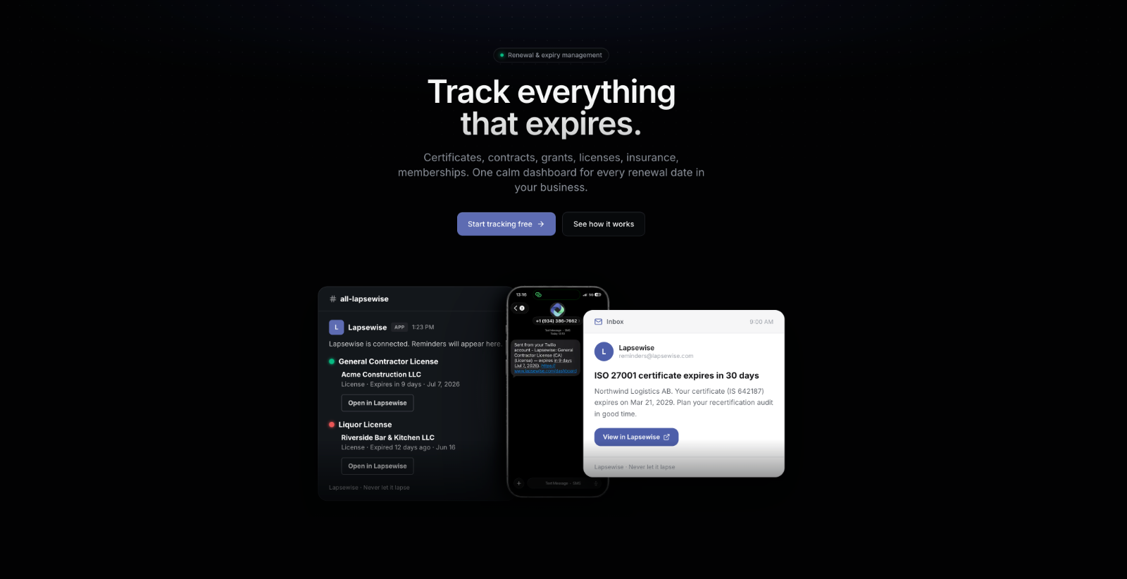 Lapsewise preview