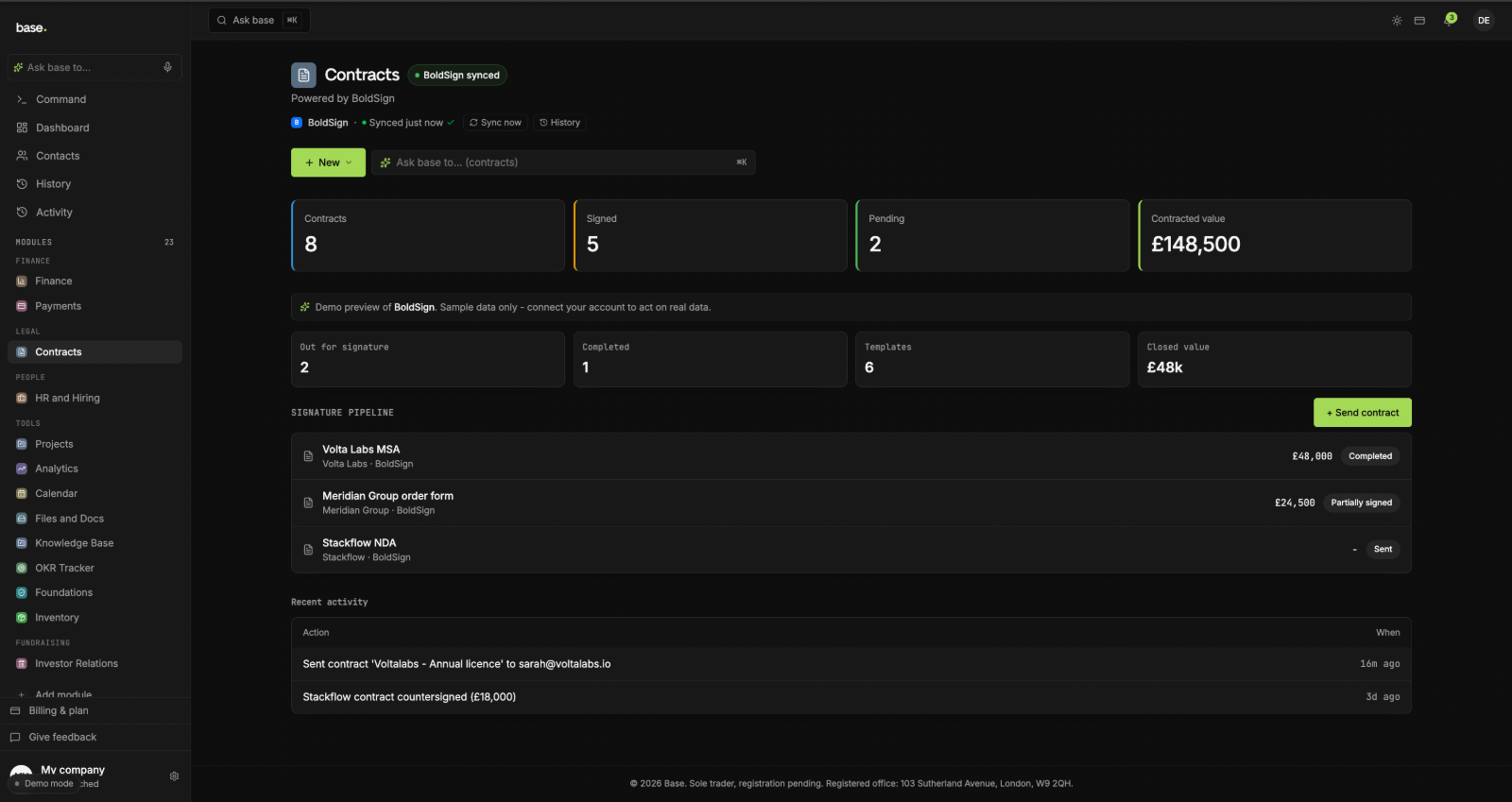 base screenshot