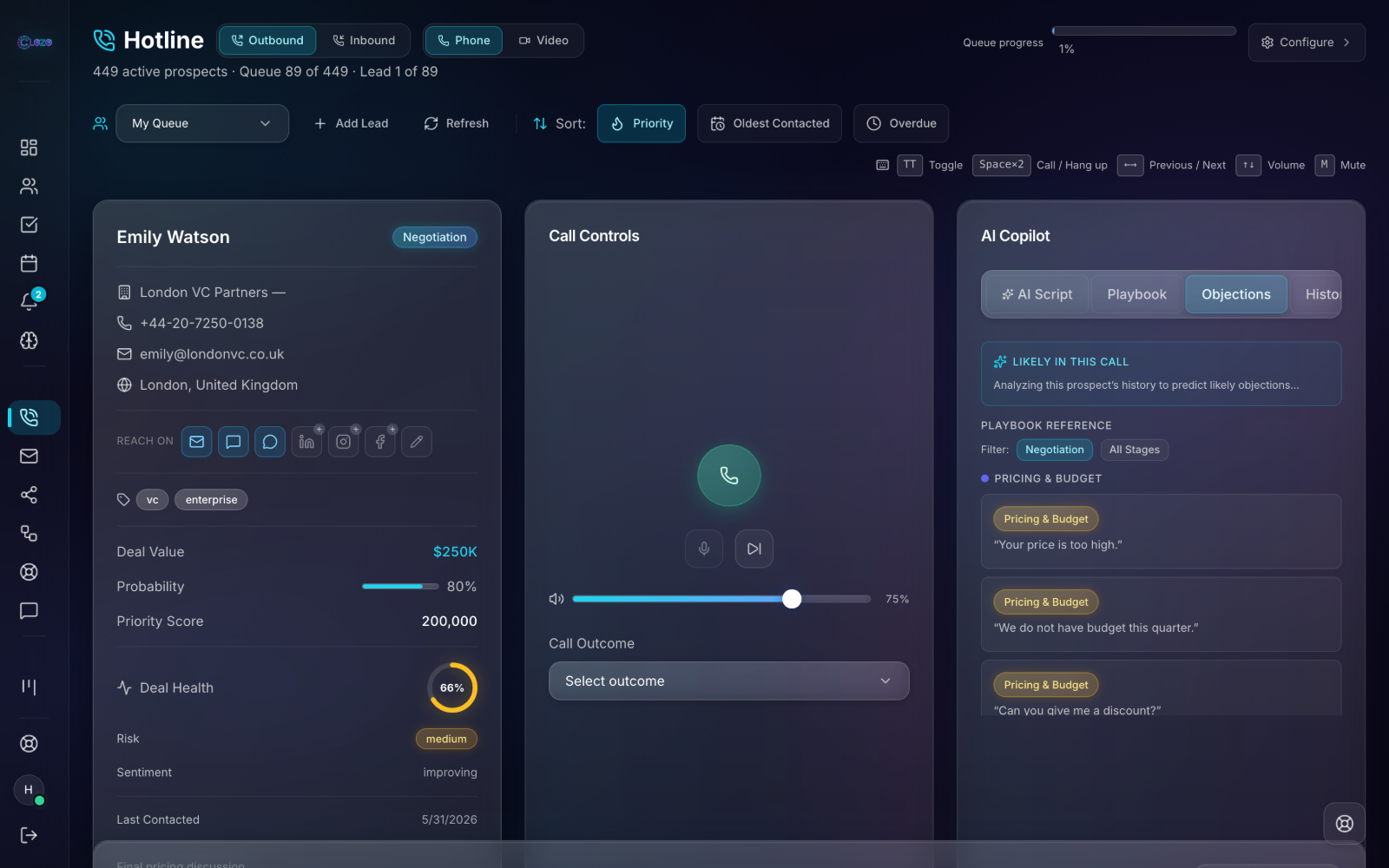 Clozo screenshot