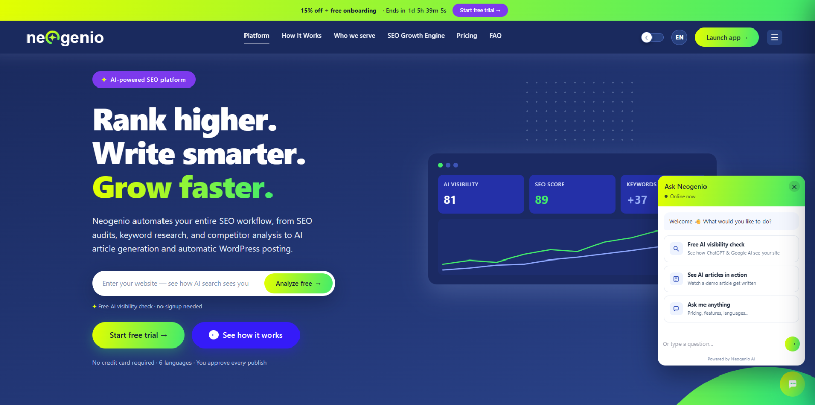 Neogenio screenshot, image 1