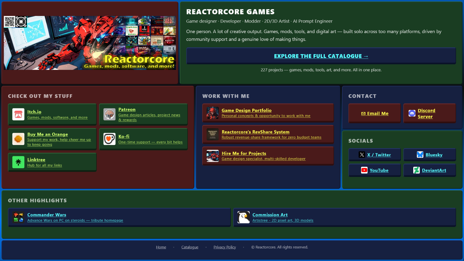 Reactorcore Games screenshot – image 1