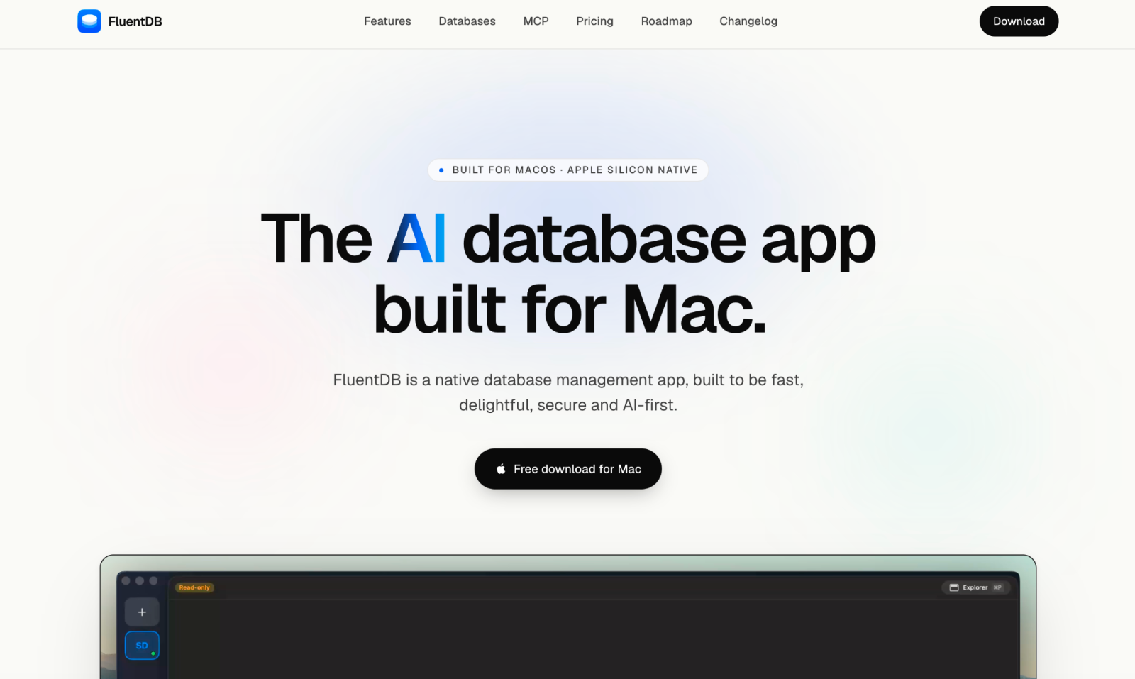 FluentDB screenshot – image 1