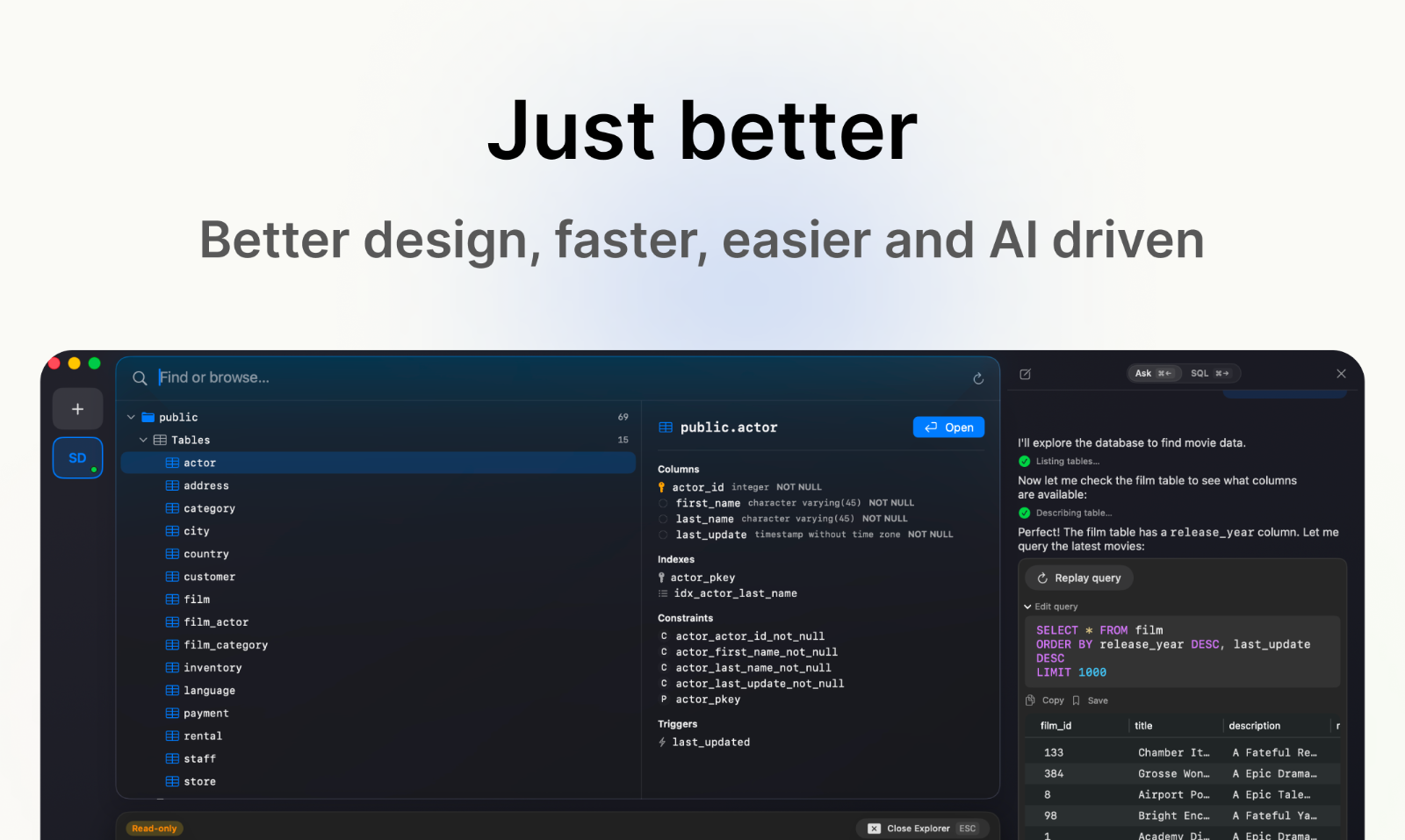 FluentDB screenshot