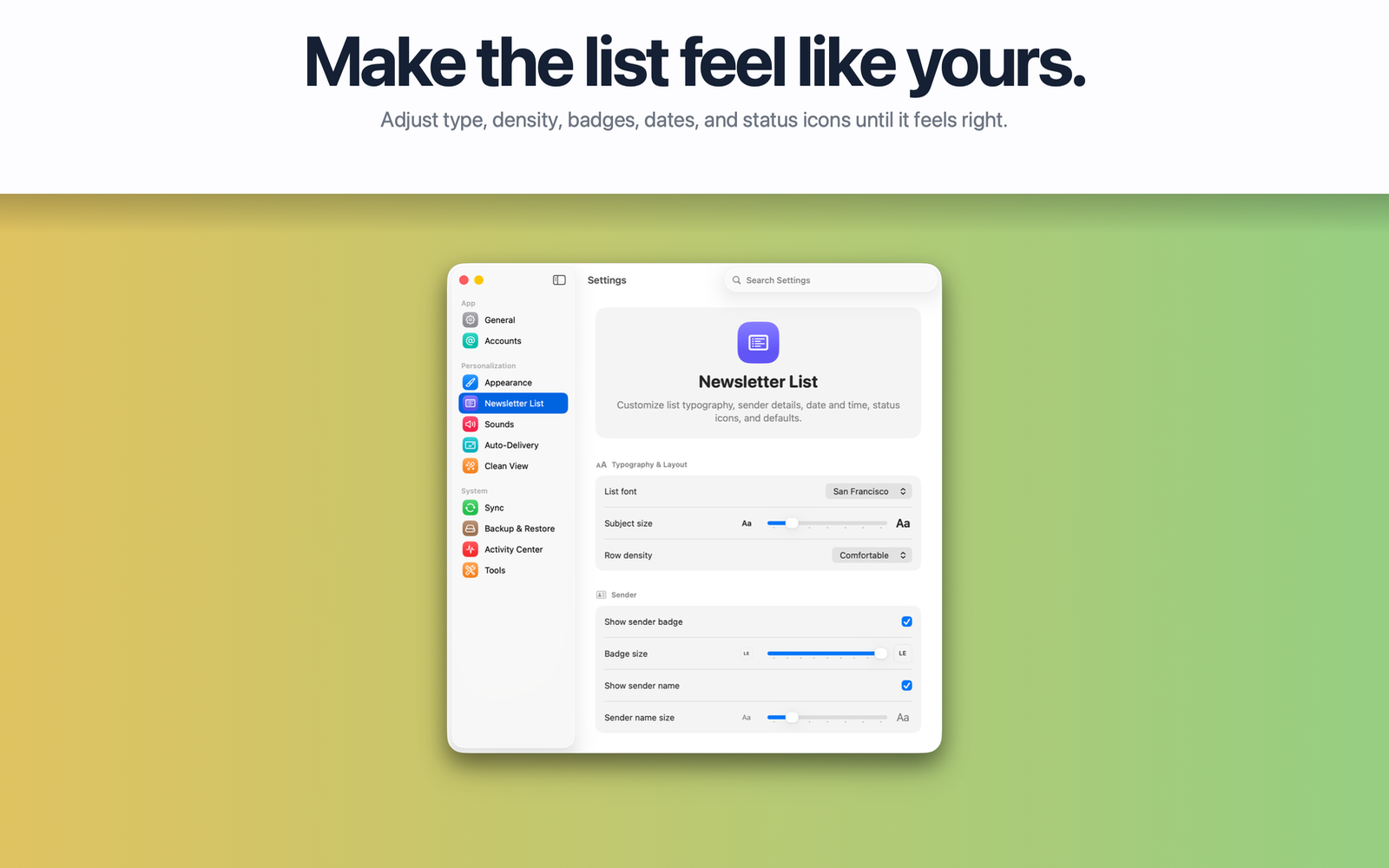 Letterboxx: Newsletter Reader screenshot