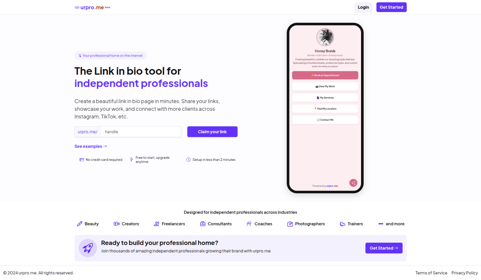 urpro.me screenshot, image 1
