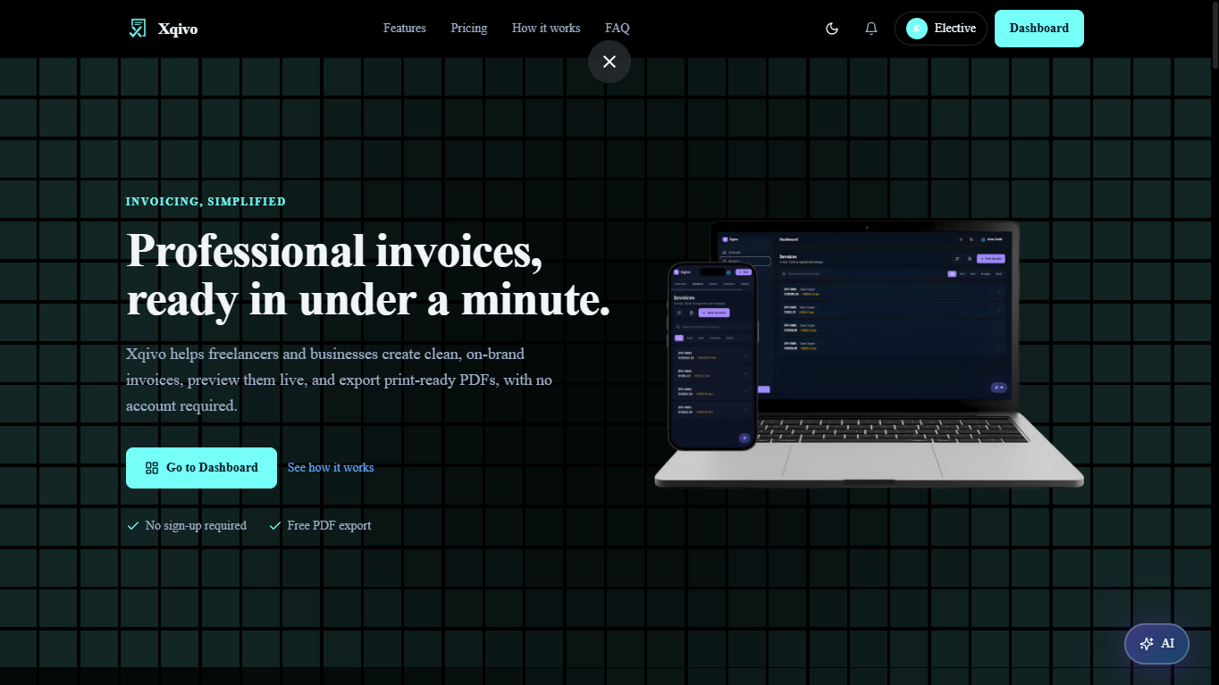 Xqivo screenshot – image 1