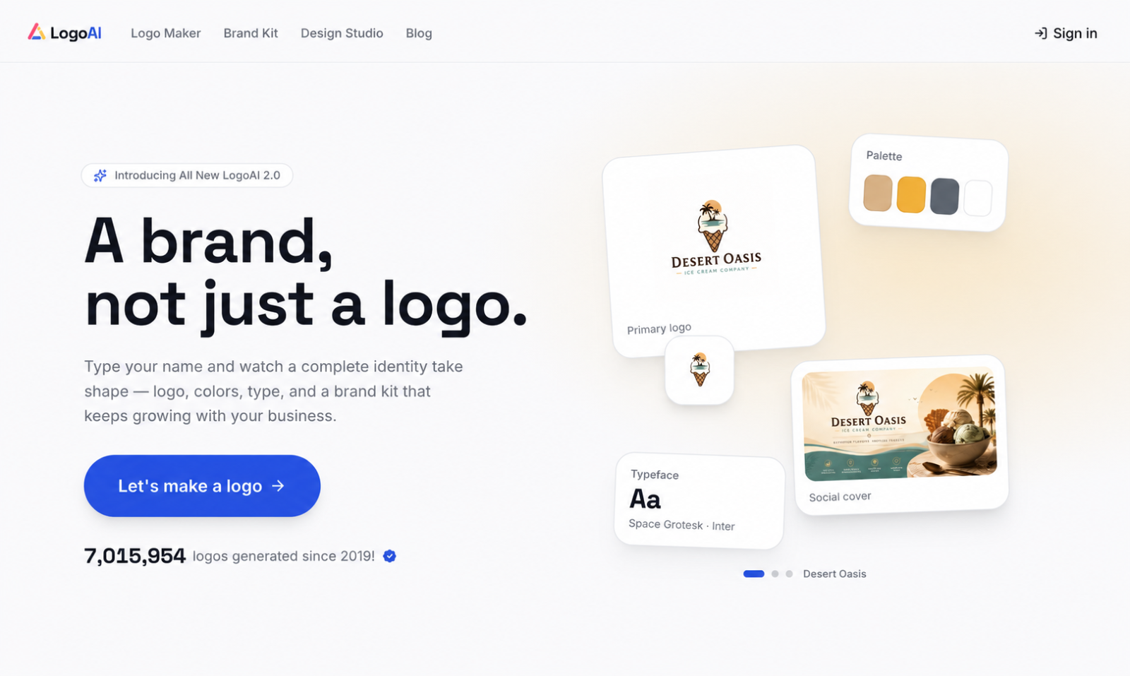 LogoAI screenshot, image 1
