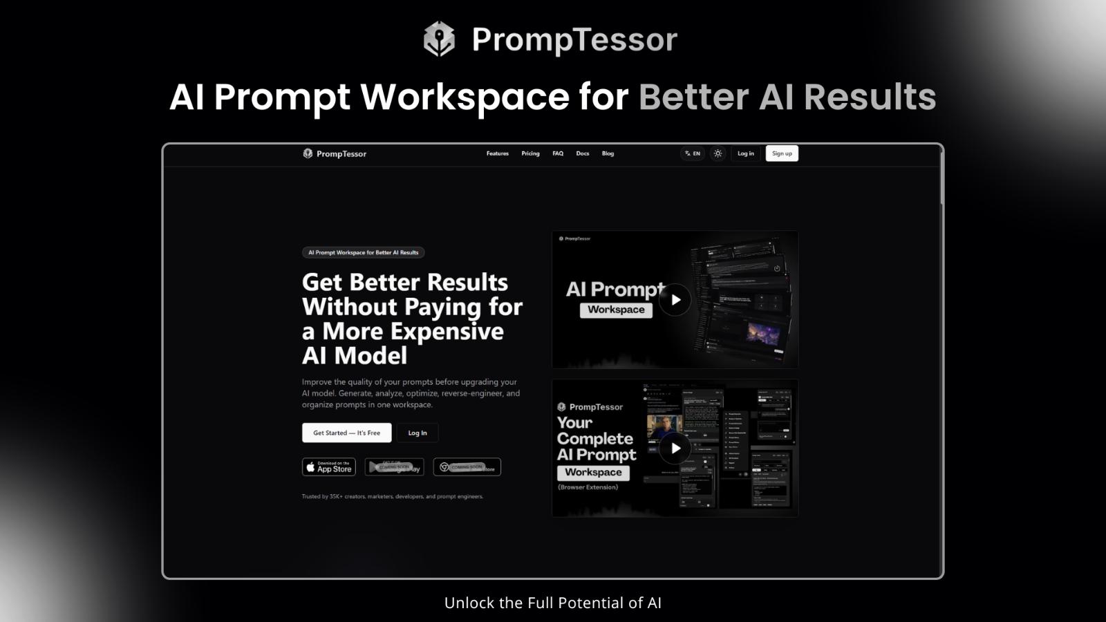 PrompTessor screenshot – image 1