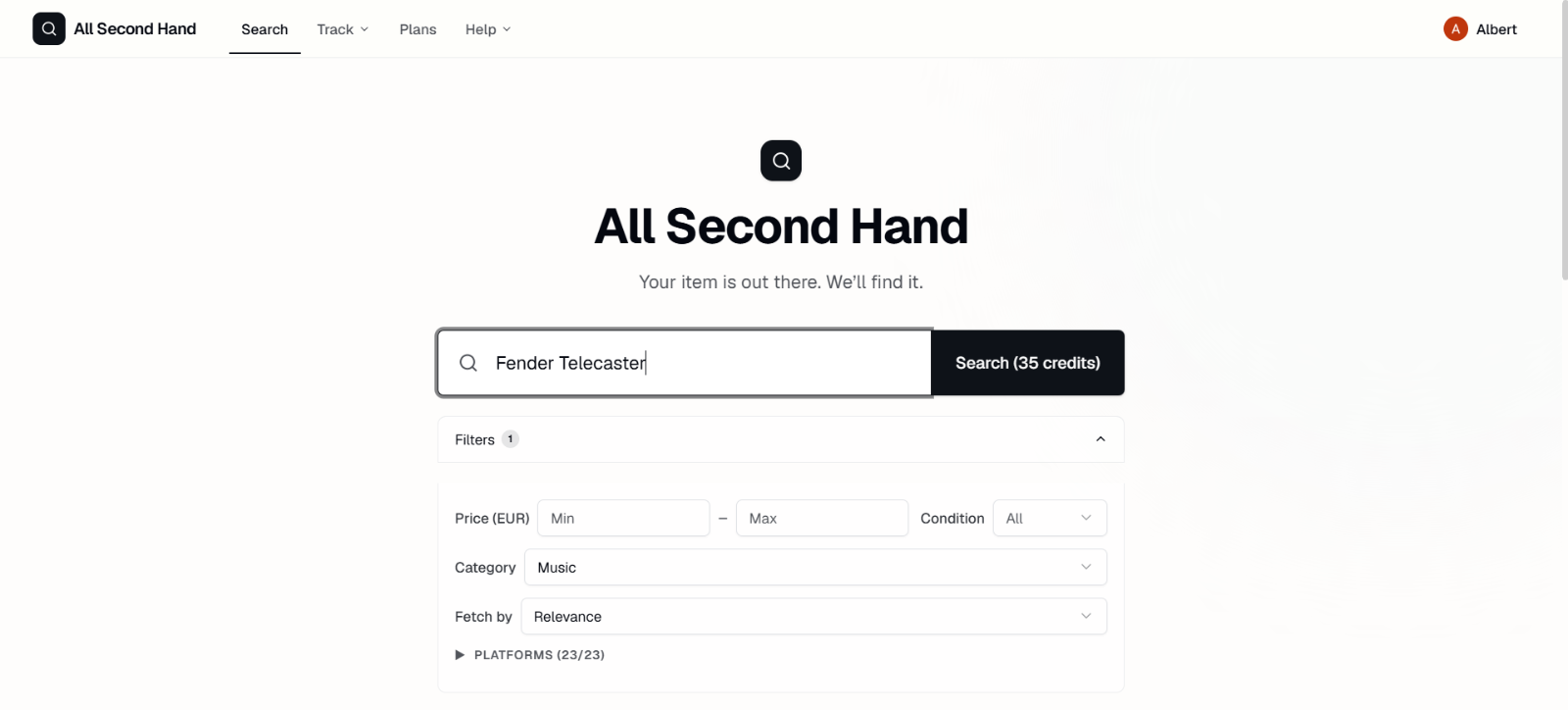 All Second Hand screenshot, image 1